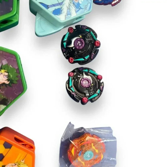 2020 McDonald’s Beyblade Burst Lot Of 5 Lui Rantaro Silas - Picture 5 of 6